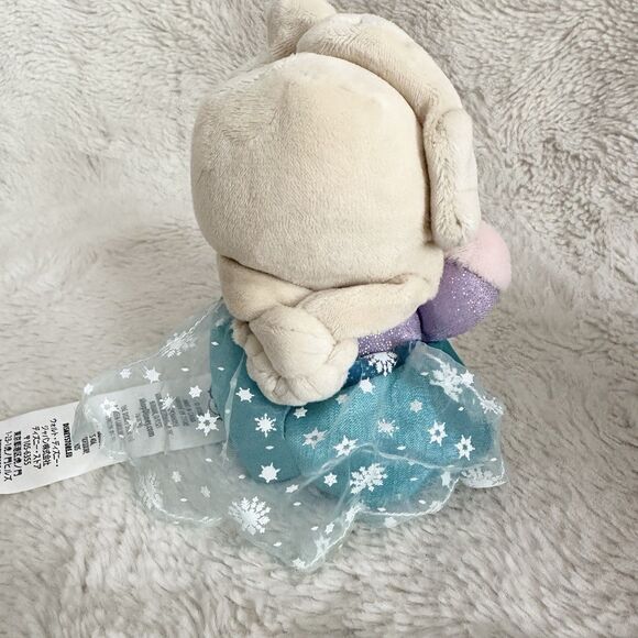 Disney Parks World Wishables Frozen Ever After Elsa Doll Small Stuffed Plush Toy - Picture 2 of 4